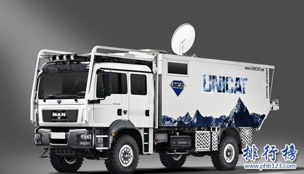 世界上最贵的越野房车：UNICAT TC59售价8000万(全球旅行毫无压力)